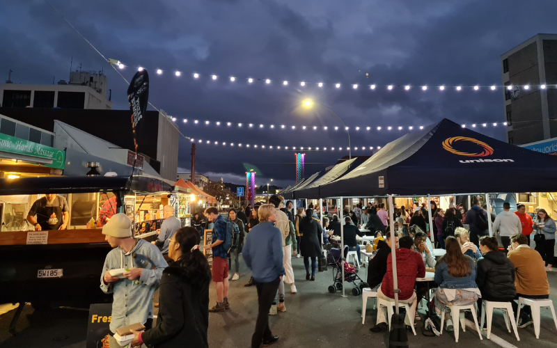 Rotorua night market 