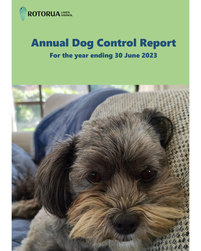 Annual Dog Control Report for the year ending 30 June 2023